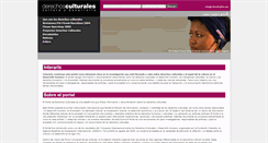 Desktop Screenshot of culturalrights.net
