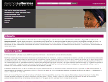 Tablet Screenshot of culturalrights.net